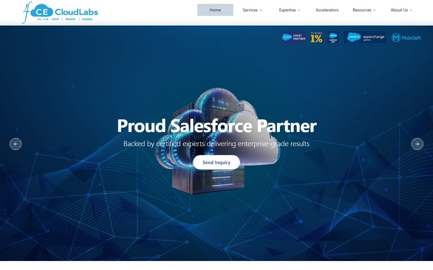 4CE CloudLabs website