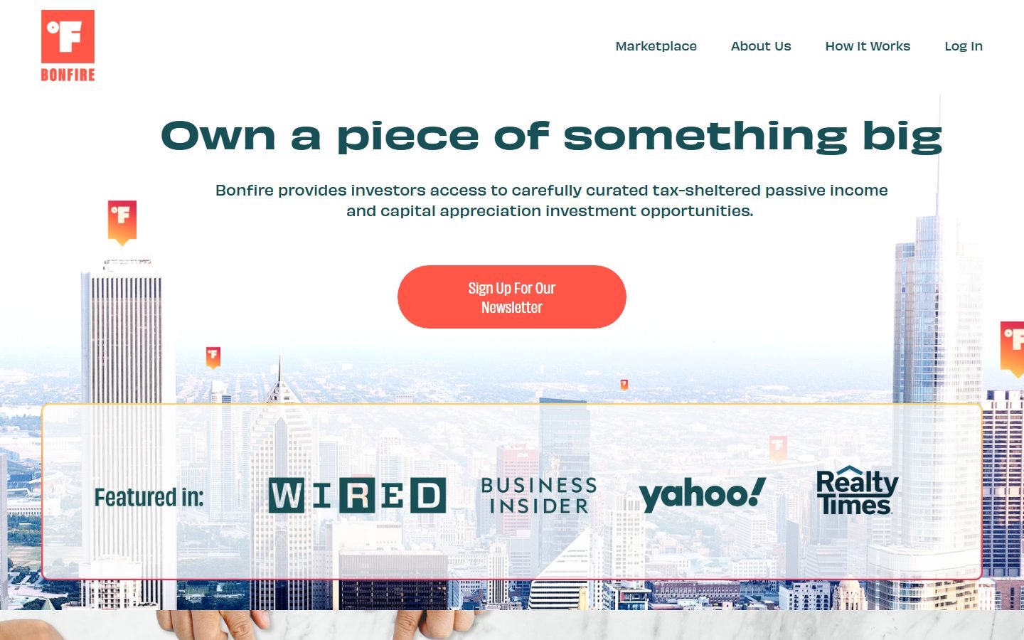 Bonfire website