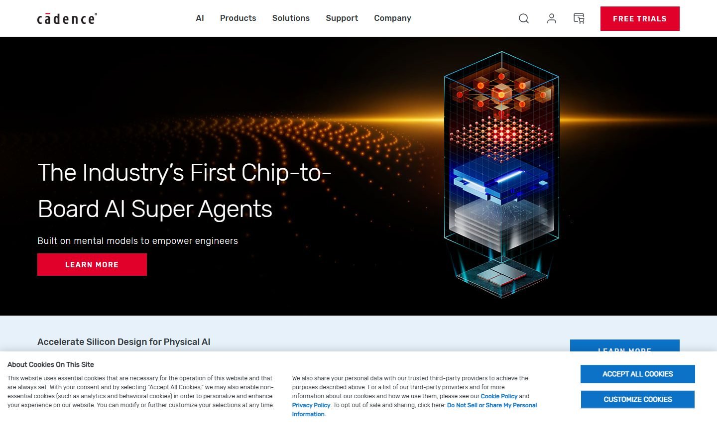 Cadence Design Systems website