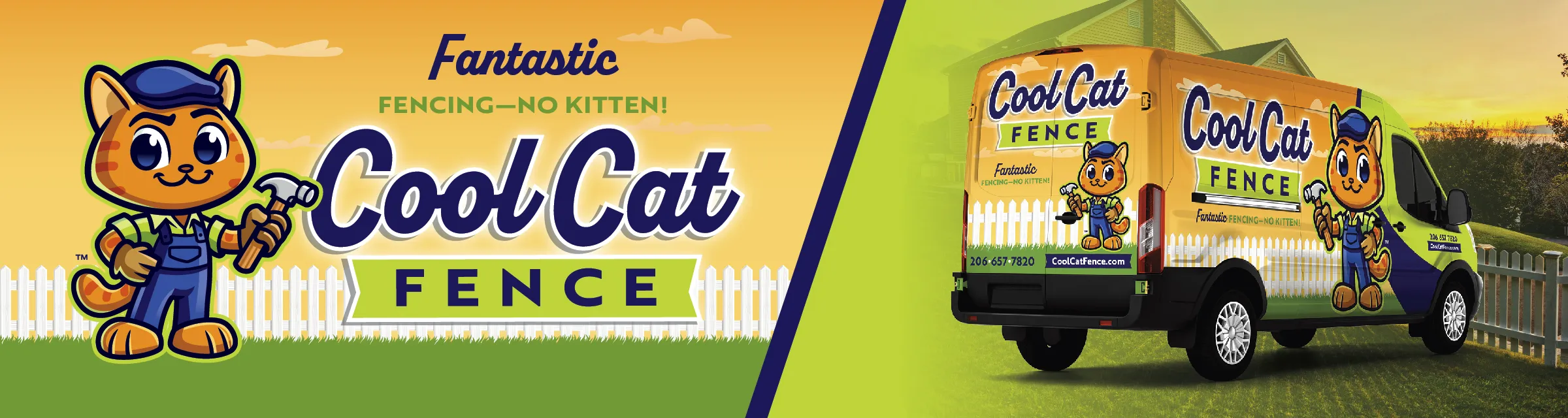 Cool Cat Fence website